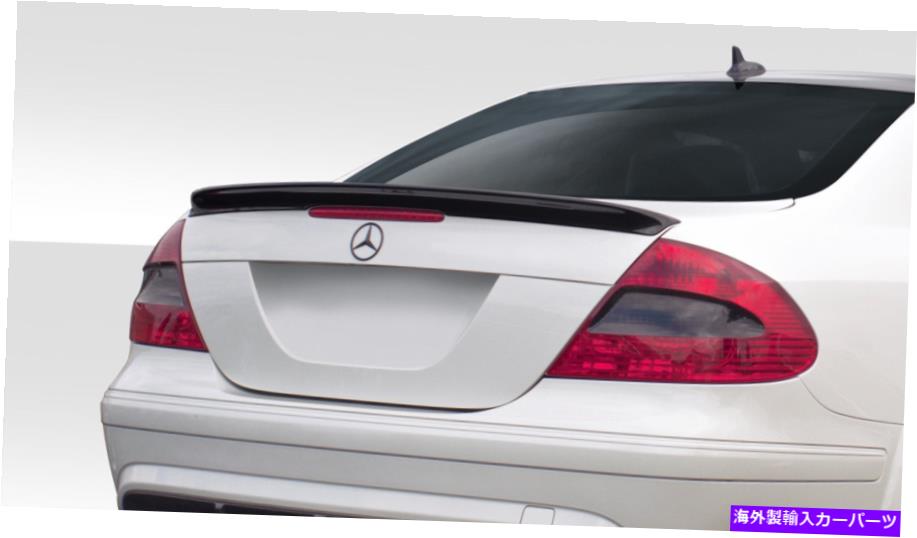海外製 エアロパーツ 03-09 CLK W209ブラックシリーズルックウィングスポイラー109669 FOR 03-09 CLK W209 Black Series Look Wing Spoiler 109669【並行輸入品】