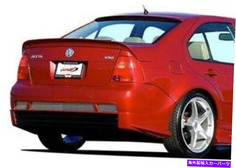 海外製 エアロパーツ 1999年から2003年のj-specリアバンパーカバーフォルクスワーゲンジェッタ4dr 890764 J-SPEC REAR BUMPER COVER FOR 1999-2003 Volkswagen Jetta 4dr 890764【並行輸入品】