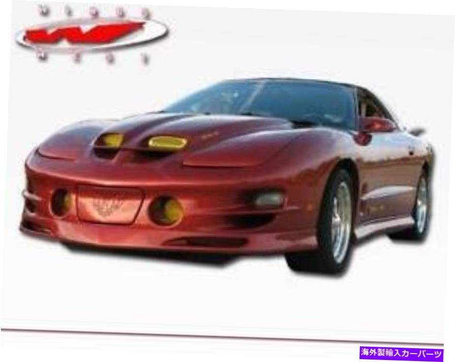 海外製 エアロパーツ 1998年から2002年のポンティアックトランスAM 2DR 890478のWタイプのフロントリップ W-TYPE FRONT LIP FOR 1998-2002 Pontiac Trans Am 2dr 890478【並行輸入品】|Us Custom Parts Shop USDM