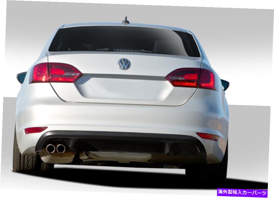 海外製 エアロパーツ 11-15のフォルクスワーゲンジェッタグリルックリアバンパー109317 FOR 11-15 Volkswagen Jetta GLI Look Rear Bumper 109317【並行輸入品】