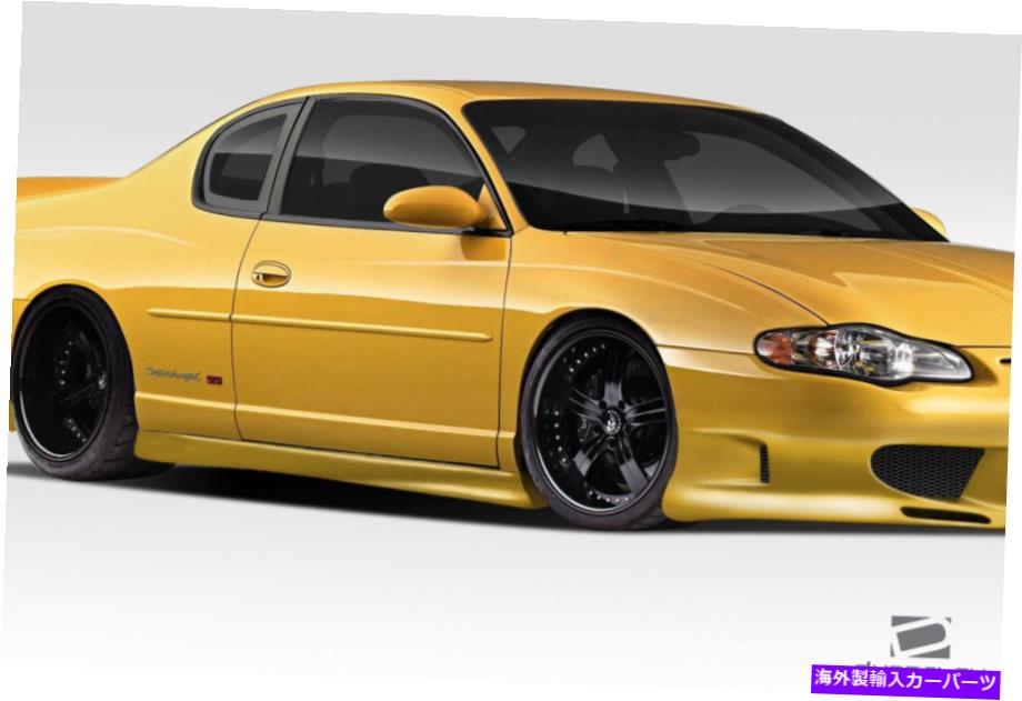 海外製 エアロパーツ 00-07シボレーモンテカルロチャンピオンサイドスカート2 PC 114640 FOR 00-07 Chevrolet Monte Carlo Champion Side Skirts 2 PC 114640【並行輸入品】