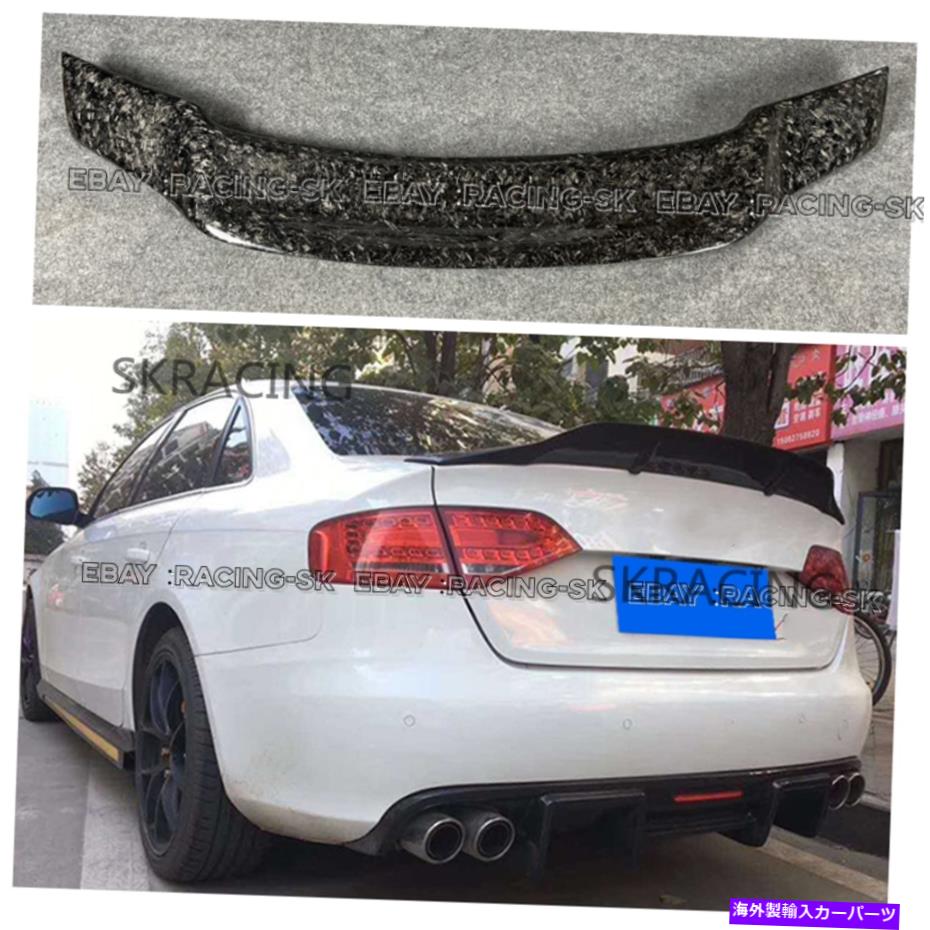海外製 エアロパーツ 09-12のアウディA4 B8セダンハイキックダックビル鍛造カーボンファイバートランクスポイラー FOR 09-12 AUDI A4 B8 SEDAN HIGHKICK DUCKBILL FORGED CARBON FIBER TRUNK SPOILER【並行輸入品】|Us Custom Parts Shop USDM