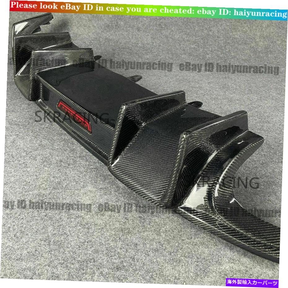 海外製 エアロパーツ S4 A4 B8 Non-Sline Sedan 09-12用のカーボンファイバーリアディフューザースポイラー Carbon Fiber Rear Diffuser Spoiler For S4 A4 B8 non-Sline Sedan 09-12【並行輸入品】