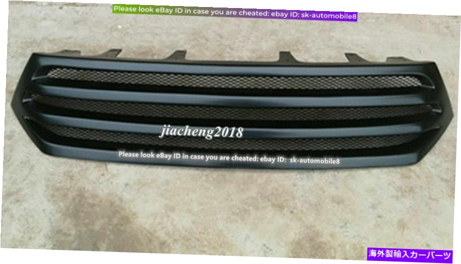 海外製 エアロパーツ 2012年2013年2014年のトヨタハイランダーのブラックフロントバンパーグリルグリル Black Front Bumper Grille Grill For 2012 2013 2014 Toyota Highlander【並行輸入品】