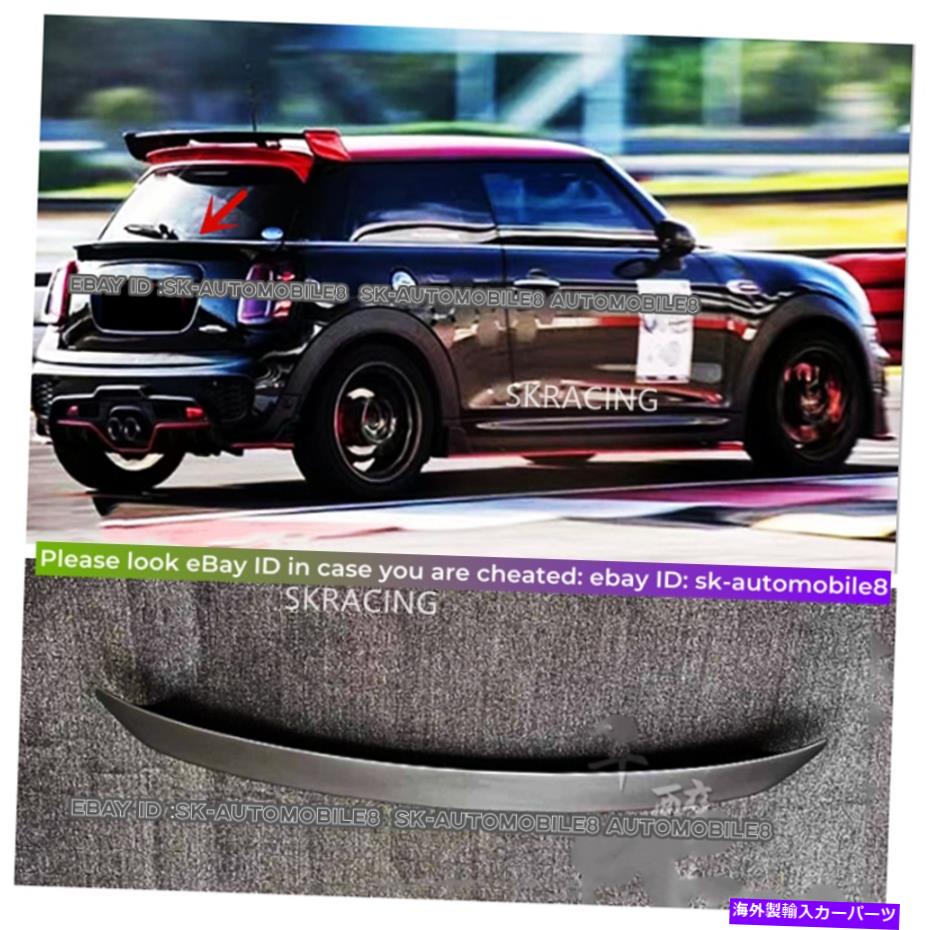 海外製 エアロパーツ ミニF55 F56クーパーS 2013-2018光沢のあるブラックリアミドルネタバレトランクウィング For Mini F55 F56 Cooper S 2013-2018 Glossy black Rear Middle Spoiler Trunk Wing【並行輸入品】