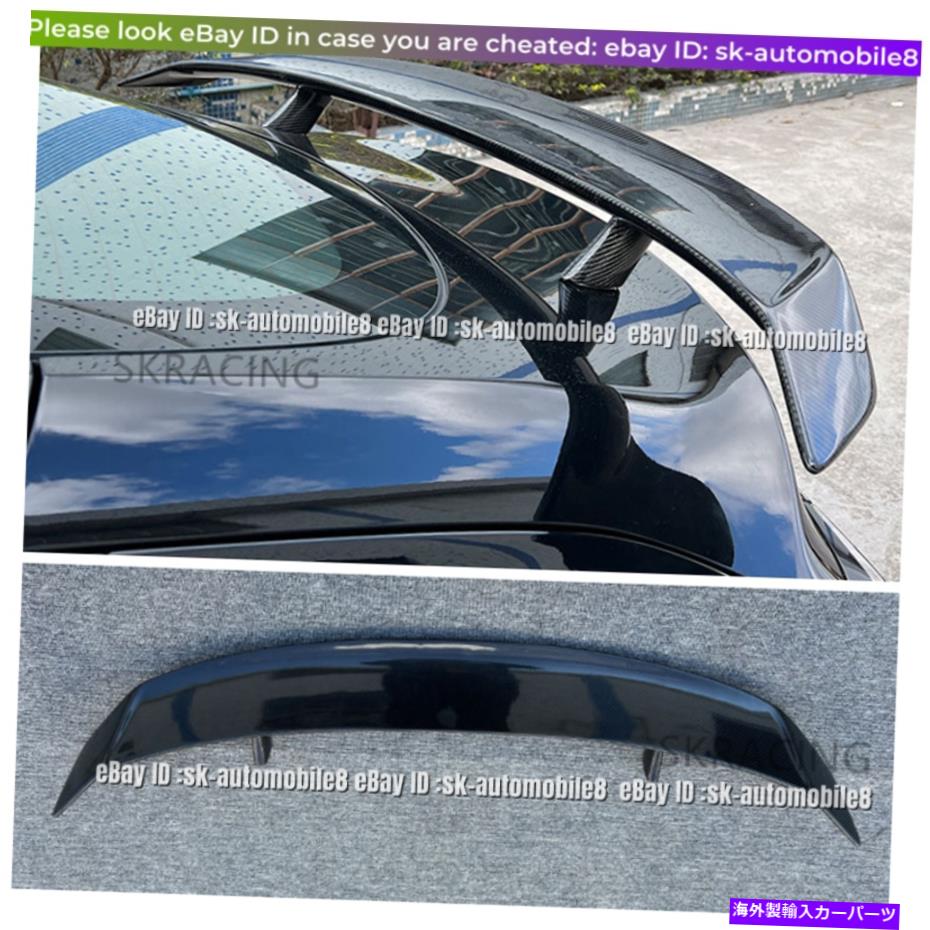 【楽天市場】海外製 エアロパーツ GTスタイルのカーボンファイバートランク蓋ネイタイラー20172022テスラモデル3に適しています GT