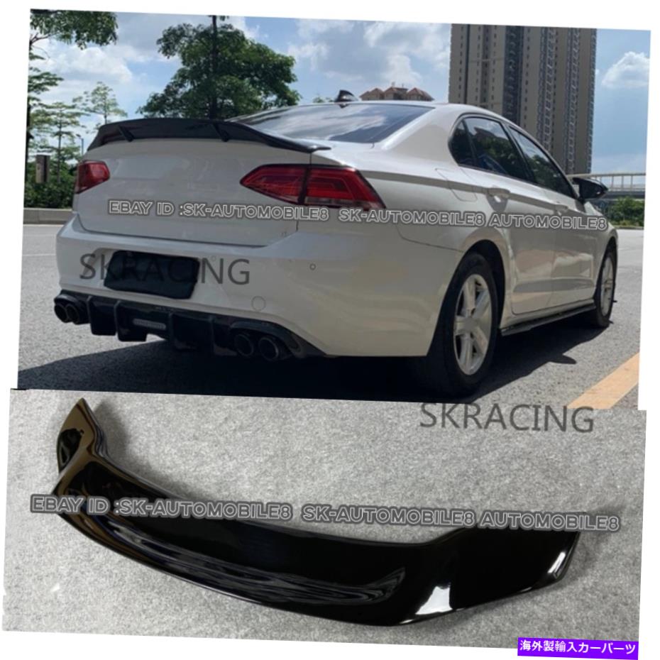 海外製 エアロパーツ GLOSS BLACK HIGHKICKビッグダックビルリアトランクウィングネタバレVWジェッタ2015-21 Gloss Black HighKick Big Duckbill Rear Trunk Wing Spoiler For VW Jetta 2015-21【並行輸入品】｜Us Custom Parts Shop USDM