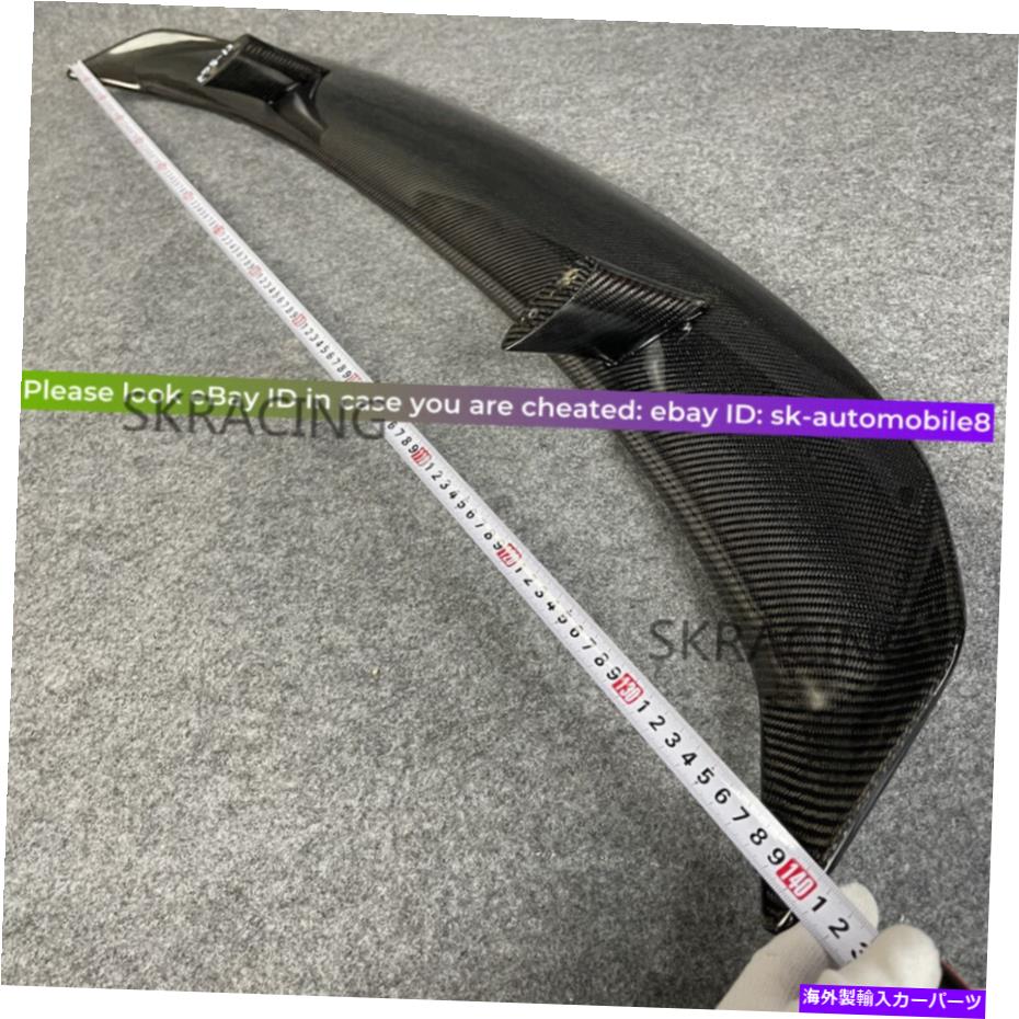 海外製 エアロパーツ Jaguar F-Type 14+ Coupe新しいカーボンファイバーリアトランクスポイラーレーシングブートウィング用 For Jaguar F-Type 14+ Coupe New Carbon Fiber Rear Trunk Spoiler Racing Boot Wing【並行輸入品】