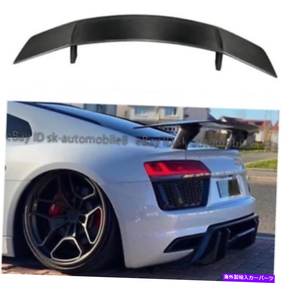 海外製 エアロパーツ アウディR8 V10カーボンファイバーVRSスタイルカーボンファイバーリアウィングトランクスポイラーウィング用 For Audi R8 V10 Carbon Fiber VRS Style Carbon Fiber Rear Wing Trunk Spoiler wing【並行輸入品】