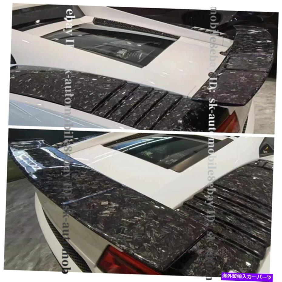 海外製 エアロパーツ Lamborghini Gallardo LP550 LP560 LP570 GT鍛造カーボンファイバーリアスポイラー用 For Lamborghini Gallardo LP550 LP560 LP570 GT Forged Carbon Fiber Rear Spoiler【並行輸入品】