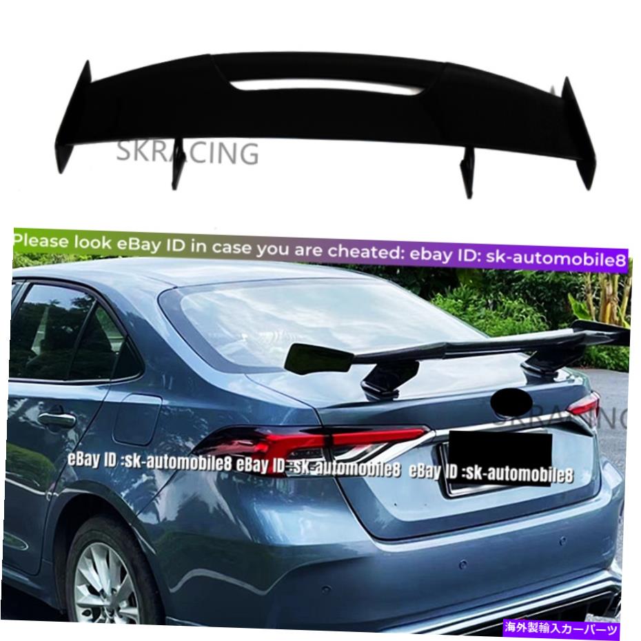 海外製 エアロパーツ グロスブラックGTリアトランクスポイラーブートリップウィングトヨタカローラ2020-2022 Gloss Black GT Rear Trunk Spoiler Boot Lip Wing For TOYOTA corolla 2020-2022【並行輸入品】｜Us Custom Parts Shop USDM