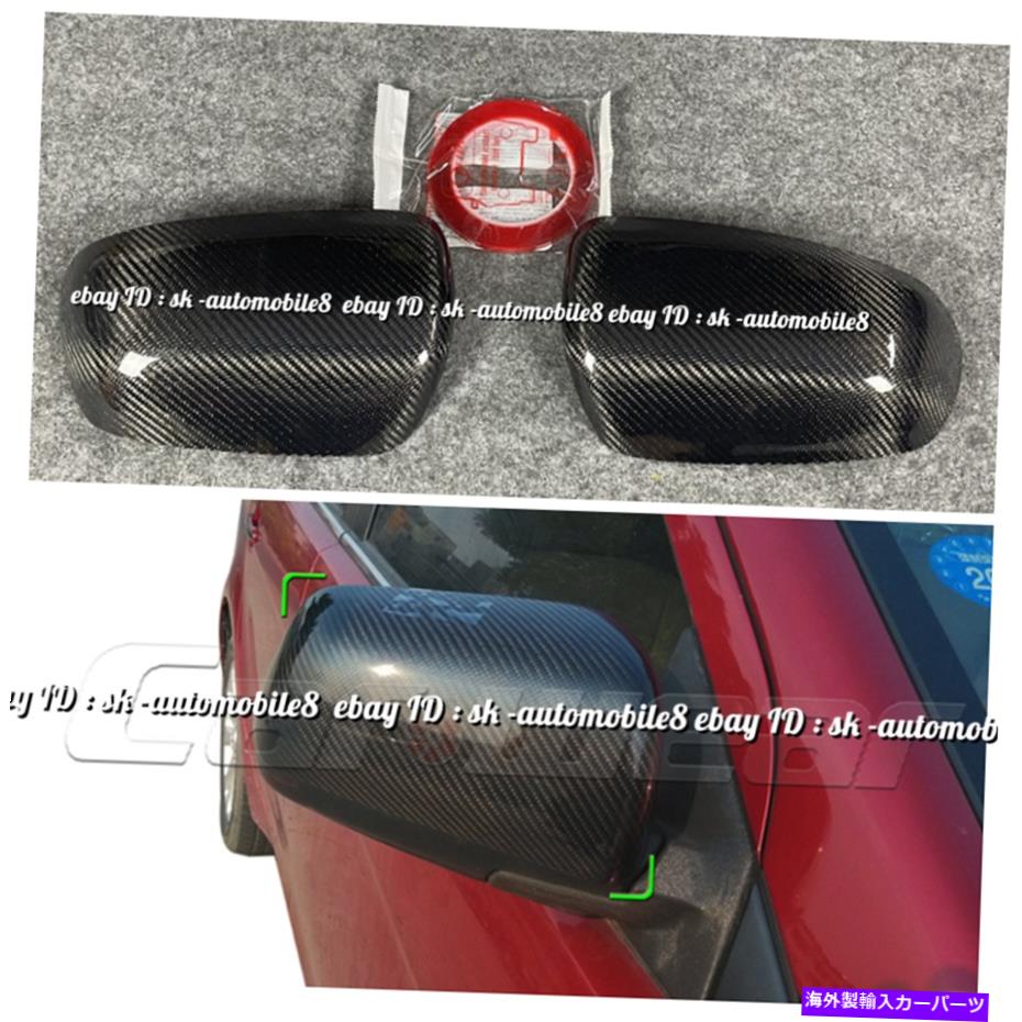 海外製 エアロパーツ 三菱ランサーの場合EVO x 10リアルカーボンファイバーバックビューサイドミラーカバー For Mitsubishi Lancer EX EVO X 10 Real Carbon Fiber Rearview Side Mirror Cover【並行輸入品】