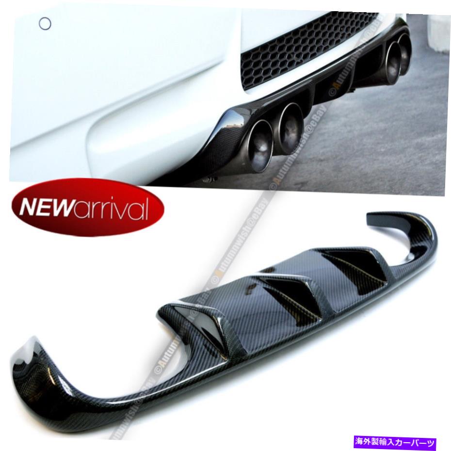 海外製 エアロパーツ 08-13 BMW M3 E92 E93クーペカーボンファイバーリアバンパー排気ディフューザー For 08-13 BMW M3 E92 E93 Coupe Carbon Fiber Rear Bumper Exhaust Diffuser【並行輸入品】｜Us Custom Parts Shop USDM 167,475円