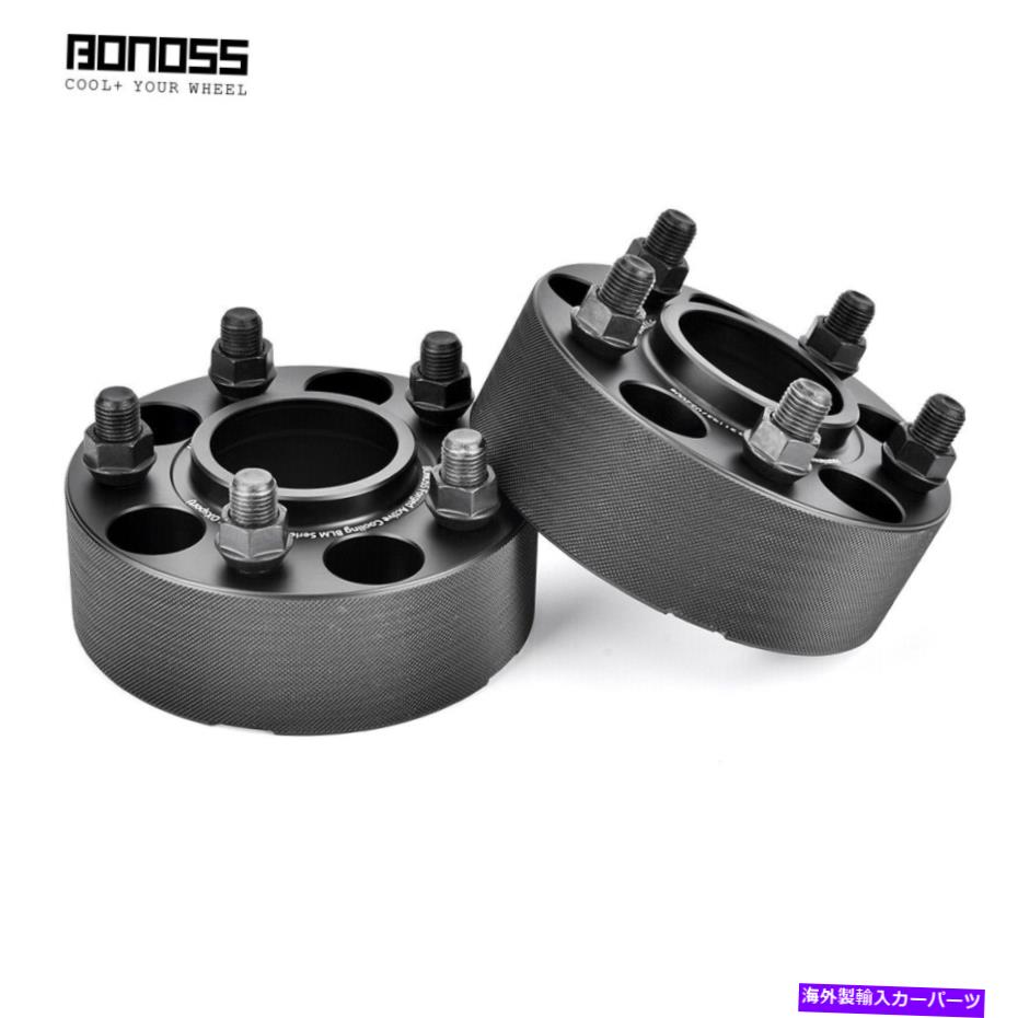 wheel adapter Ford Mustang 1994-2020の2x50mm Bonoss Forged Billet Wheel Spacers 2x 50mm BONOSS Forged Billet Wheel Spacers for Ford Mustang 1994-2020【並行輸入品】