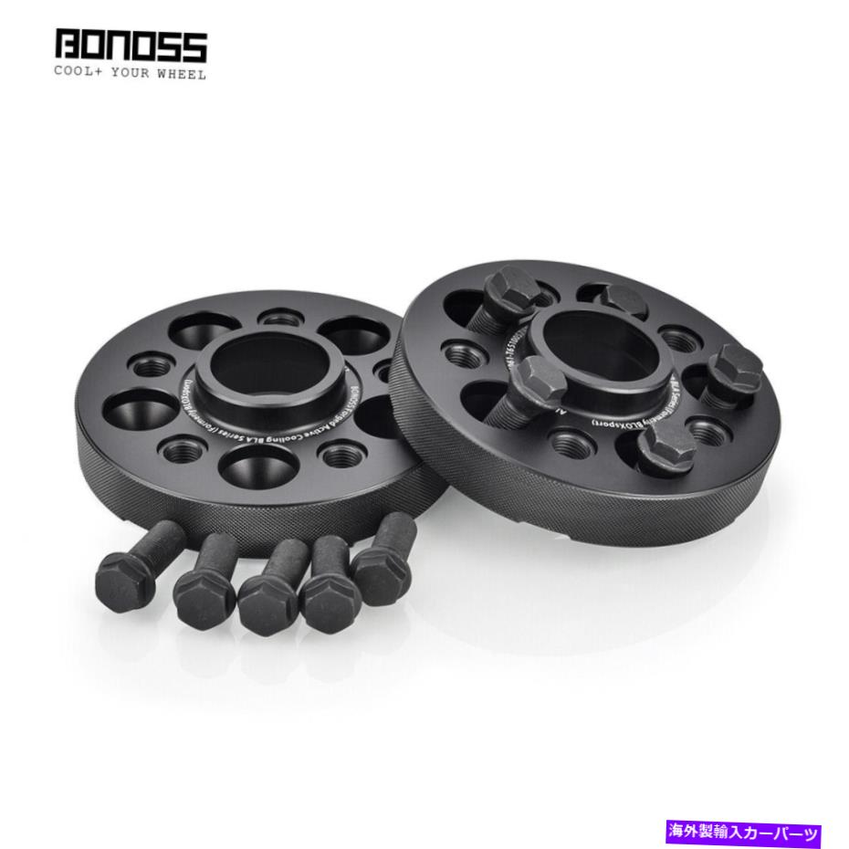 wheel adapter 1ペアBONOSS FERGED BILLET 25mmホイールスペーサー用BMW X5 E53（2000-2007） 1 Pair BONOSS Forged Billet 25mm Wheel Spacers for BMW X5 E53 (2000-2007)【並行輸入品】