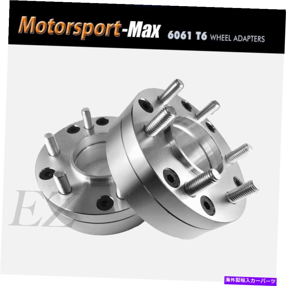 wheel adapter 2ハブ中心ホイールアダプター5x150?6x5.5 | 5ラグタンドの6ラグニッサンリム 2 Hub Centric Wheel Adapters 5x150 To 6x5.5 | for 6 Lug Nissan Rim on 5 Lug Tund【並行輸入品】