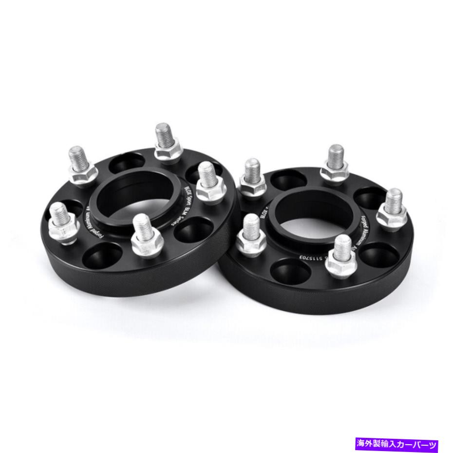 wheel adapter フォードマスタングシェルビーGT500エクスプローラー用のペア25mmハブセントリックな鍛造ホイールスペーサー Pair 25mm Hubcentric Forged Wheel Spacers for Ford Mustang Shelby GT500 Explorer【並行輸入品】