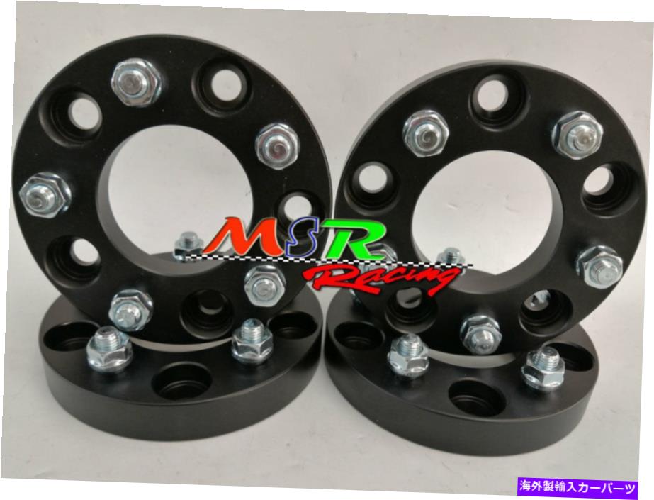 wheel adapter 4PCSブラックカスタムホイールスペーサーアダプター5x127-5x127; 1/2x20; 1.5 \