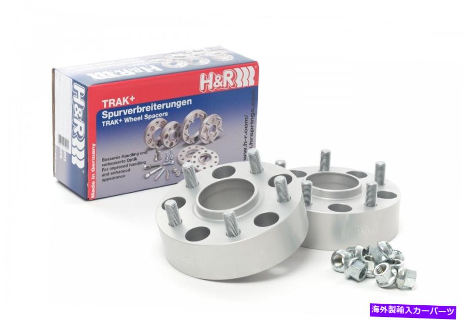 wheel adapter H＆R TRAK+ 25mm DRMホイールアダプターボルト5/115センターボア71.5スタッドスレッド14x1.5 H&R Trak+ 25mm DRM Wheel Adaptor Bolt 5/115 Center Bore 71.5 Stud Thread 14x1.5【並行輸入品】