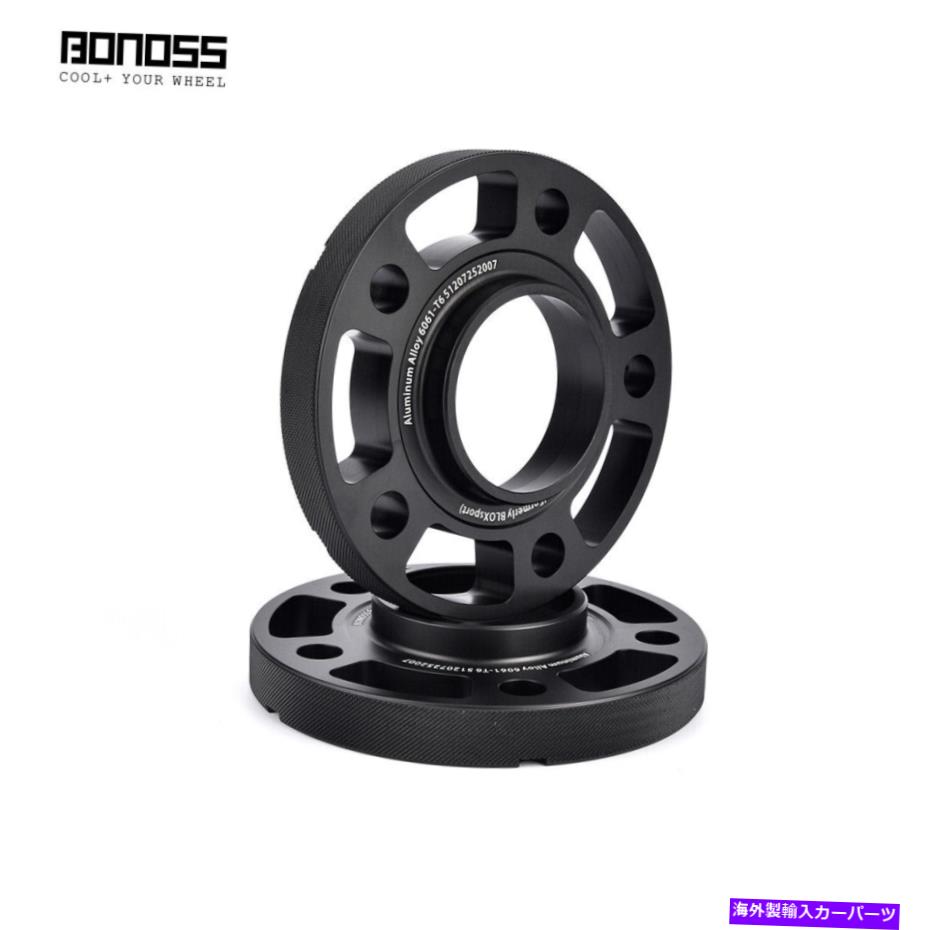 wheel adapter 2x 20mmポルシェ982用の2x 20mmの鍛造軽量ホイールスペーサーアダプター 2x 20mm BONOSS Forged Lightweight Wheel Spacers Adapters for Porsche 982【並行輸入品】