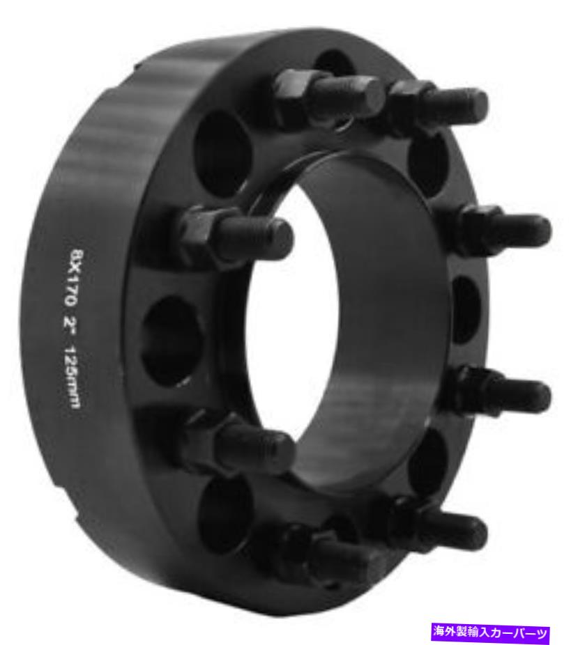 wheel adapter 1PC 1999-2004 FORD F-2550 F-350 2インチホイールスペーサー8x170 mm 14x2.0 1Pc 1999-2004 Ford F-250 F-350 2 inch Wheel Spacer 8x170 mm 14x2.0【並行輸入品】