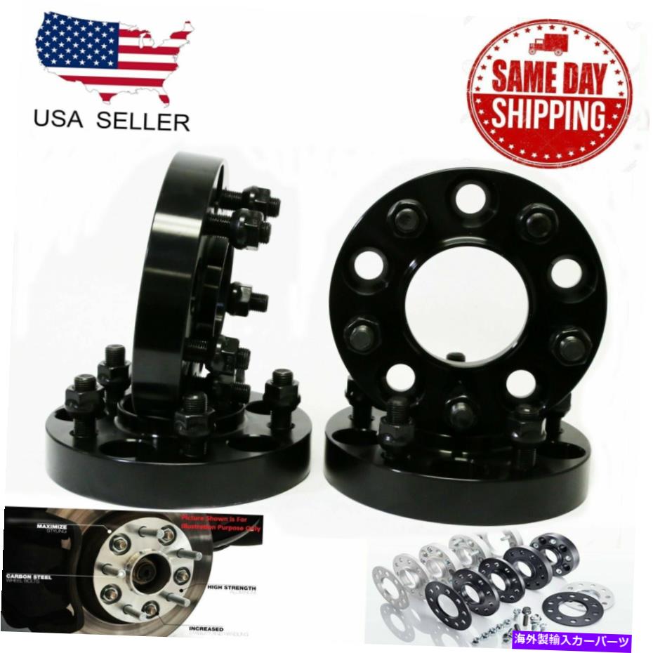 wheel adapter 4PC 5x4.5ハブセントリックホイールアダプター1.25 '' 5x114.3mmフィットジープチェロキーラングラー 4PC 5X4.5 HUBCENTRIC WHEEL ADAPTER 1.25'' 5X114.3MM FITS JEEP CHEROKEE WRANGLER【並行輸入品】