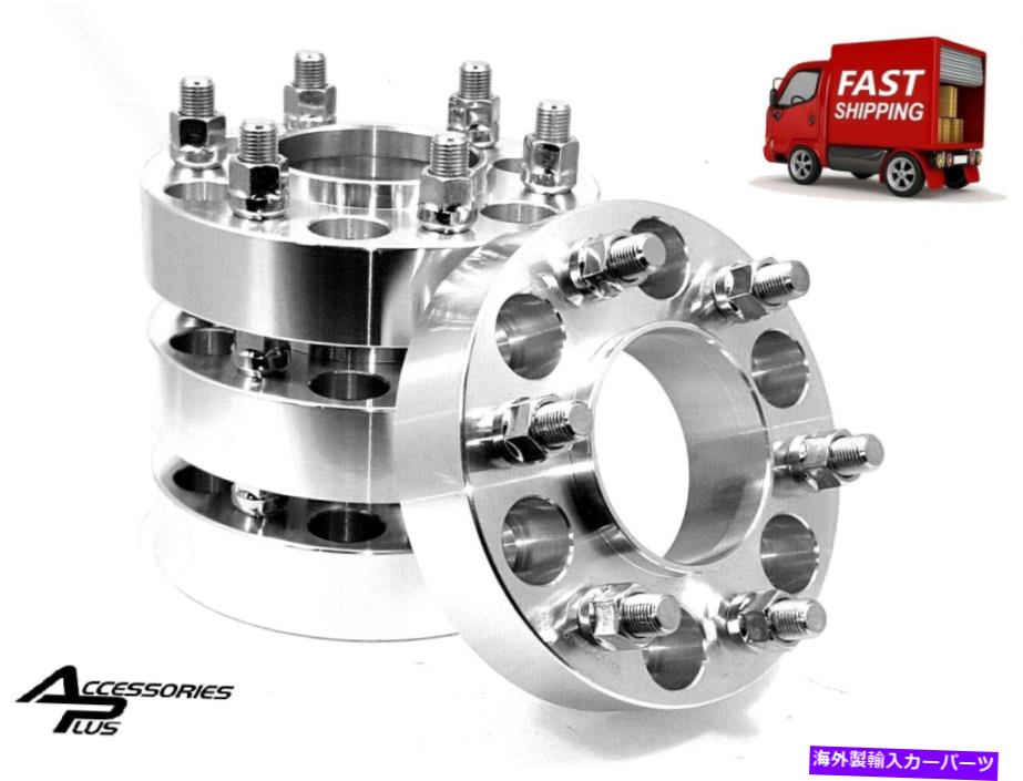 wheel adapter 4（ハブ中心）ホイールスペーサー1.50インチ＃6550CHC771225 4 (HUB CENTRIC) WHEEL SPACERS 1.50 Inch # 6550CHC771225【並行輸入品】