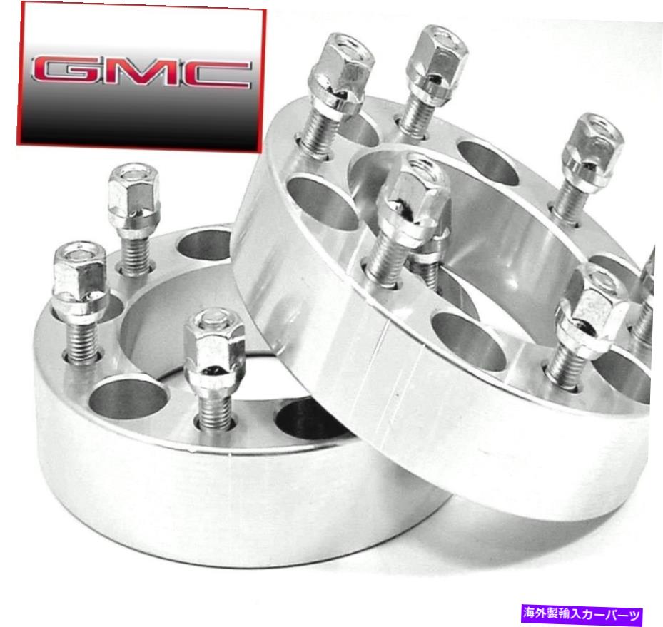 wheel adapter 4 PC GMC Yukon 6ラグホイールスペーサーアダプター1.50インチのラグ＃6550C1415 4 Pc GMC YUKON 6 LUG WHEEL SPACER ADAPTER 1.50 Inch With Lugs # 6550C1415【並行輸入品】