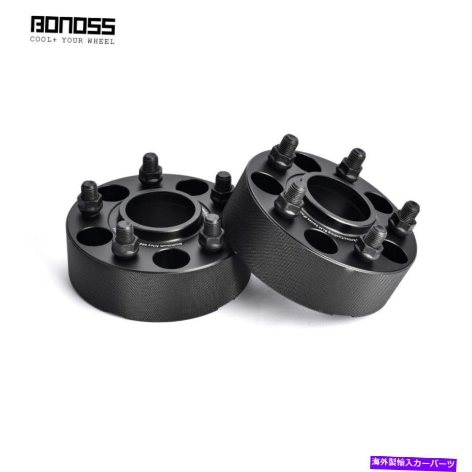 wheel adapter 2x 50 Bonossホイールスペーサー5x120ハブボア64.1ランドローバーLR4 I 2010-2016 2x 50 BONOSS Wheel Spacers 5x120 Hub Bore 64.1 for Land Rover LR4 I 2010-2016【並行輸入品】