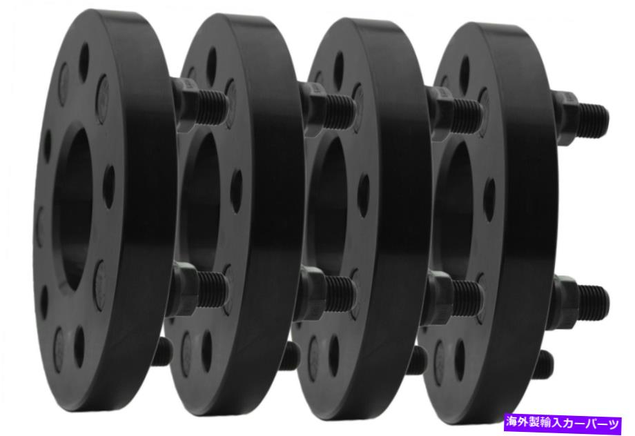 wheel adapter 黒い5x120 mm 17mmハブ中心ホイールアダプター66.9 mmハブのフルセット Full Set of Black 5x120 MM 17MM Hub Centric Wheel Adapters 66.9 MM Hub【並行輸入品】