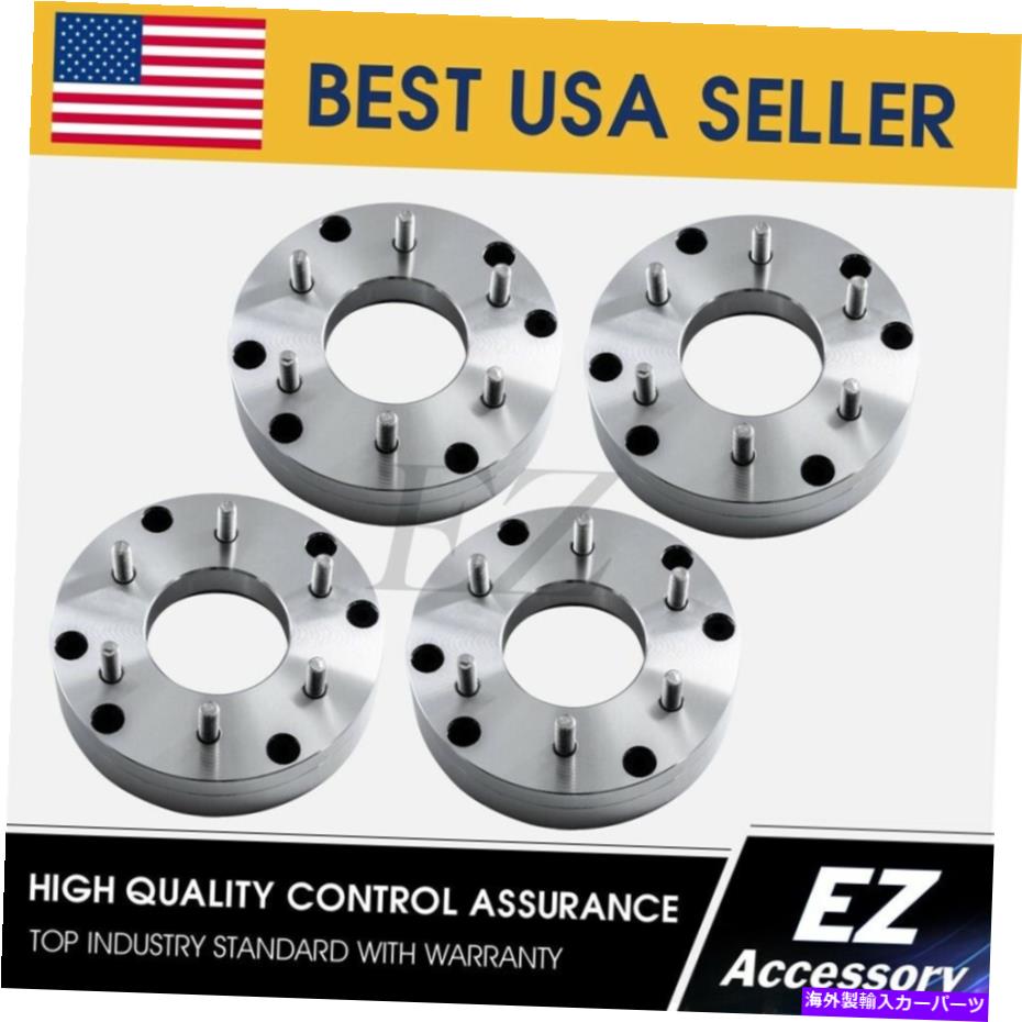wheel adapter 4ホイールアダプター5x100?6x5.5 | 1.75 | 5x100ハブの6ラグシルバラードトヨタリム 4 Wheel Adapters 5x100 To 6x5.5 | 1.75 | 6 Lug Silverado Toyota Rim on 5x100 Hub【並行輸入品】