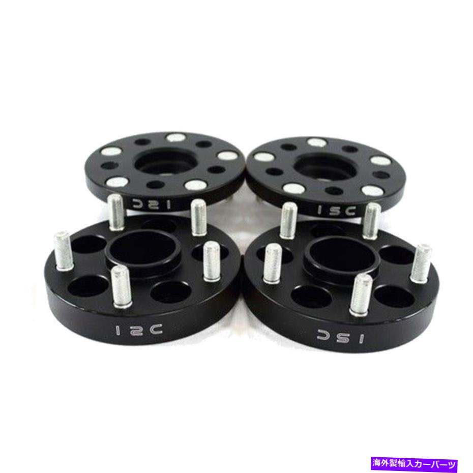 wheel adapter ISCサスペンション5x100?5x114 25mmホイールアダプターブラック ISC Suspension 5x100 to 5x114 25mm Wheel Adapters Black【並行輸入品】