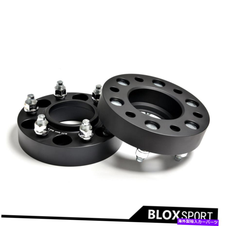 wheel adapter Ford Expedition用の4 35mmのセット、F-150ブラックホイールスペーサーアダプター6x135 CB87.1 Set of 4 35mm For Ford Expedition, F-150 Black Wheel Spacer Adapter 6x135 CB87.1【並行輸入品】