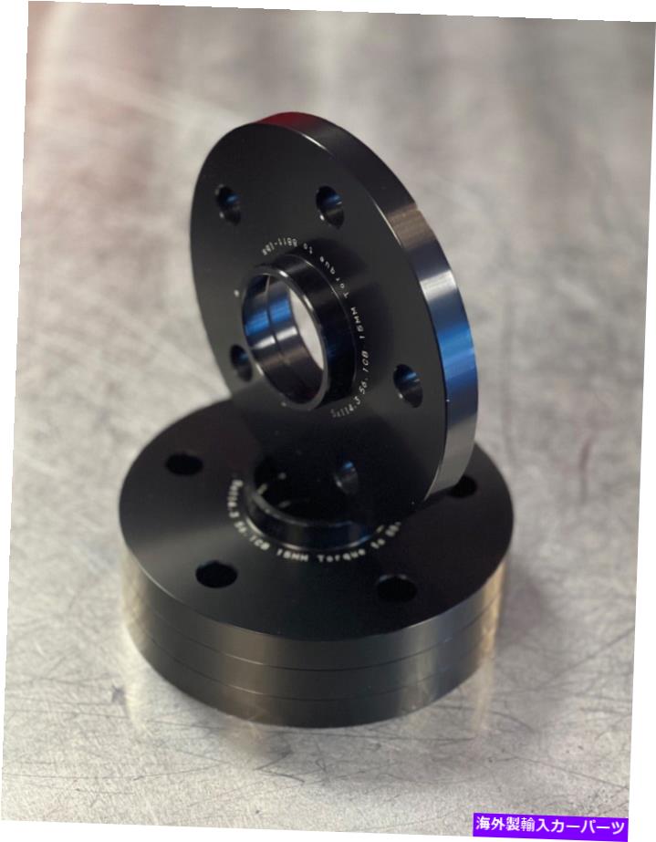 wheel adapter SubaruのスペーサーのAdaptecスリップ5x114.3-56.1 15mm（4） - 米国でMade ADAPTEC Slip On Spacers for SUBARU 5X114.3 - 56.1 15mm (4) - Made in the USA【並行輸入品】