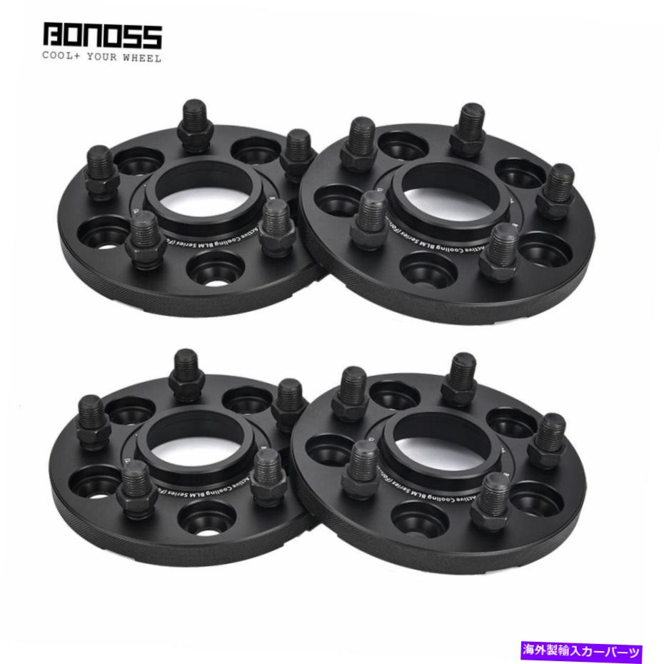 wheel adapter テスラモデル3＆Yパフォーマンス15mmハブセントリックウルトラ強力ホイールスペーサーキット4PC Tesla Model 3 & Y Performance 15mm Hubcentric Ultra Strong Wheel Spacers Kit 4Pc【並行輸入品】