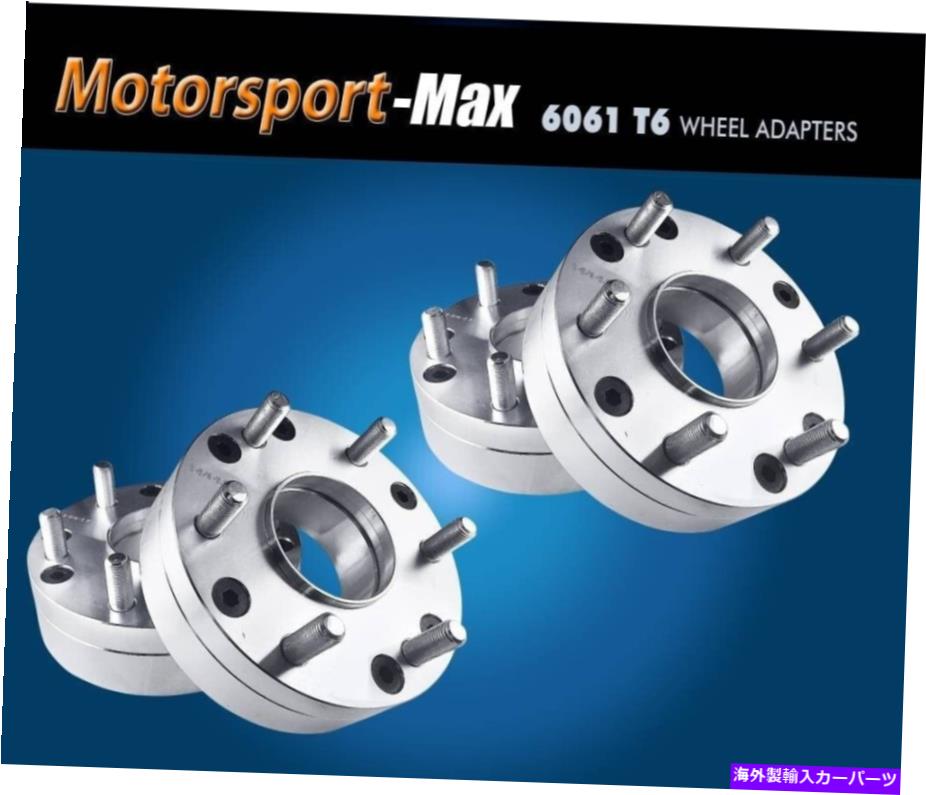 wheel adapter 4ハブ中心ホイールアダプター5x5.5?6x135 | Dodge Ram 1500の6ラグフォードF150 4 Hub Centric Wheel Adapters 5x5.5 To 6x135 | 6 Lug Ford F150 on Dodge RAM 1500【並行輸入品】