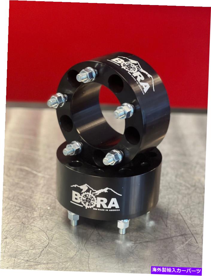 wheel adapter （2）ジープCJ -7のボラホイールスペーサー（5x5.5、108mm） - アメリカで作られた (2) BORA Wheel Spacers for JEEP CJ-7 ( 5x5.5, 108mm ) - Made In The USA【並行輸入品】