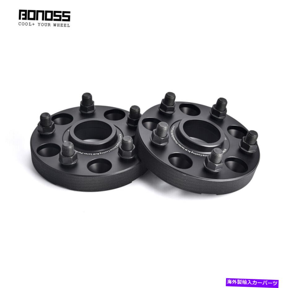 wheel adapter フォードフォーカスのための430mmのボノスフォードビレットホイールスペーサーのセット2003-2022 Set of 4 30mm BONOSS Forged Billet Wheel Spacers for Ford Focus 2003-2022【並行輸入品】
