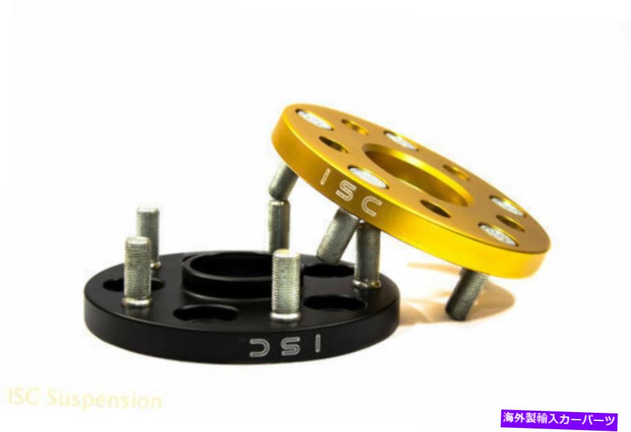 wheel adapter ISCサスペンション5x100?5x114.3ホイールアダプターブラック15mm -wa15b ISC Suspension 5x100 to 5x114.3 Wheel Adapter Black 15mm - WA15B【並行輸入品】