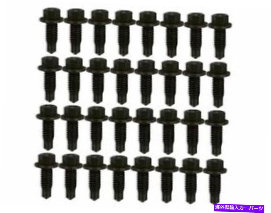 オイルパン トラックテックオイルパンボルト89-18 5.9L 6.7Lカミンズ12V 24V TrackTech Oil Pan Bolts For 89-18 5.9L 6.7L Cummins 12V 24V【並行輸入品】