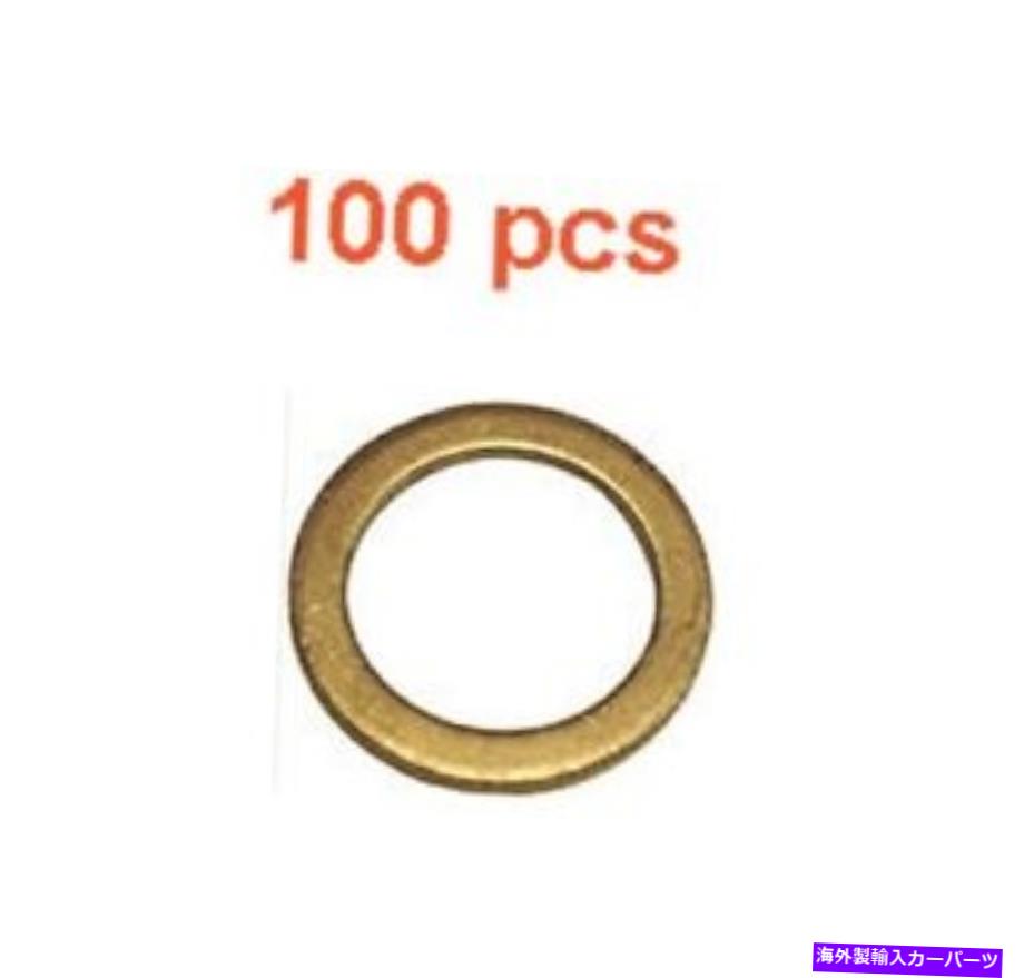 オイルパン （100）Marli 14 mm銅オイル排水プラグガスケットM14 DP7201 72-01 (100) Marli 14 Mm Copper Oil Drain Plug Gaskets M14 DP7201 72-01【並行輸入品】