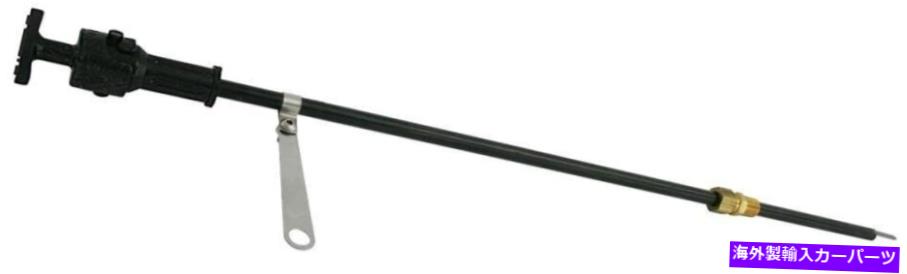 オイルパン モロソ25973亜鉛メッキツイストロックディップスティック Moroso 25973 Zinc Plated Twist Lock Dipstick【並行輸入品】