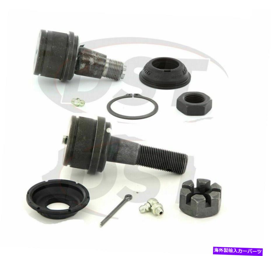 ボールジョイント フロントアッパーとローワーボルトインタイプボールジョイントのダッジラムフォードセットムーグ For Dodge Ram Ford Set of Front Upper & Lower Bolt-in Type Ball Joints MOOG【並行輸入品】