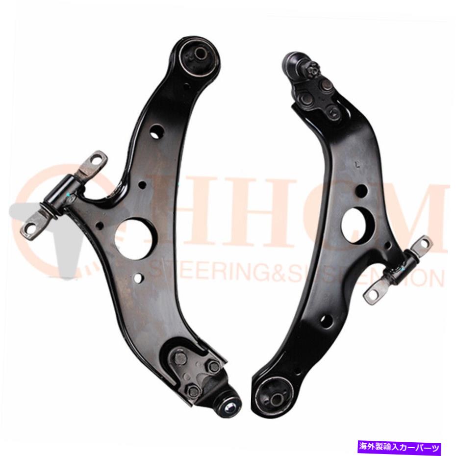 ボールジョイント 4PCフロントローワーコントロールアームW/ボールジョイントLH＆RH＆RH for 2004-2010 Toyota Sienna 4PC Front Lower Control Arm w/ Ball Joint LH&RH For 2004-2010 Toyota Sienna【並行輸入品】