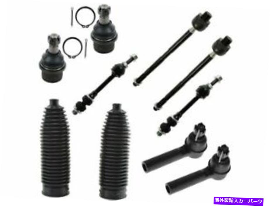 ボールジョイント フロントボールジョイントタイロッドスウェイバーリンクキットフィットラム1500 2006-2008 RWD 47GPPS Front Ball Joints Tie Rods Sway Bar Link Kit fits Ram 1500 2006-2008 RWD 47GPPS【並行輸入品】