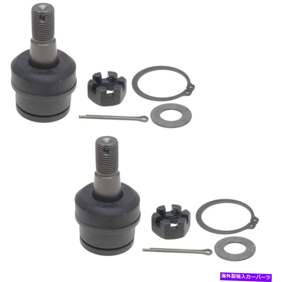 ボールジョイント ペアセット2フロント下部サスペンションボールジョイントキットラングラーグランドチェロキー用のAcdelco Pair Set 2 Front Lower Susp Ball Joints Kit ACDelco For Wrangler Grand Cherokee【並行輸入品】