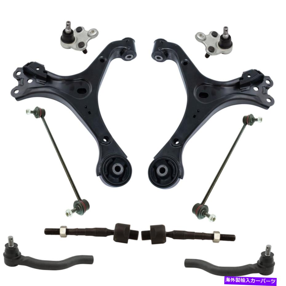 ボールジョイント TRQ 10ピースステアリングサスペンションキットボールジョイントタイロッドスウェイバーエンドリンク TRQ 10 Piece Steering Suspension Kit Ball Joints Tie Rods Sway Bar End Links【並行輸入品】