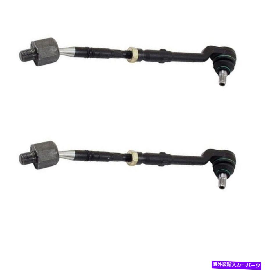 ボールジョイント レムフォーダーフロント左＆右側ステアリングタイロッドアセンブリフィット2000-06 BMW X5 Lemforder Front Left & Right Side Steering Tie Rod Assembly Fits 2000-06 BMW X5【並行輸入品】