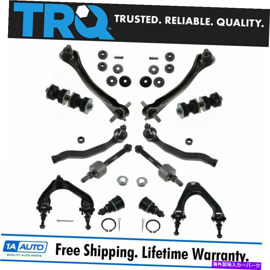 ボールジョイント TRQ 14PCステアリング＆サスペンションキットコントロールアームタイロッドスウェイバーストラットマウント TRQ 14pc Steering & Suspension Kit Control Arms Tie Rods Sway Bars Strut Mounts【並行輸入品】