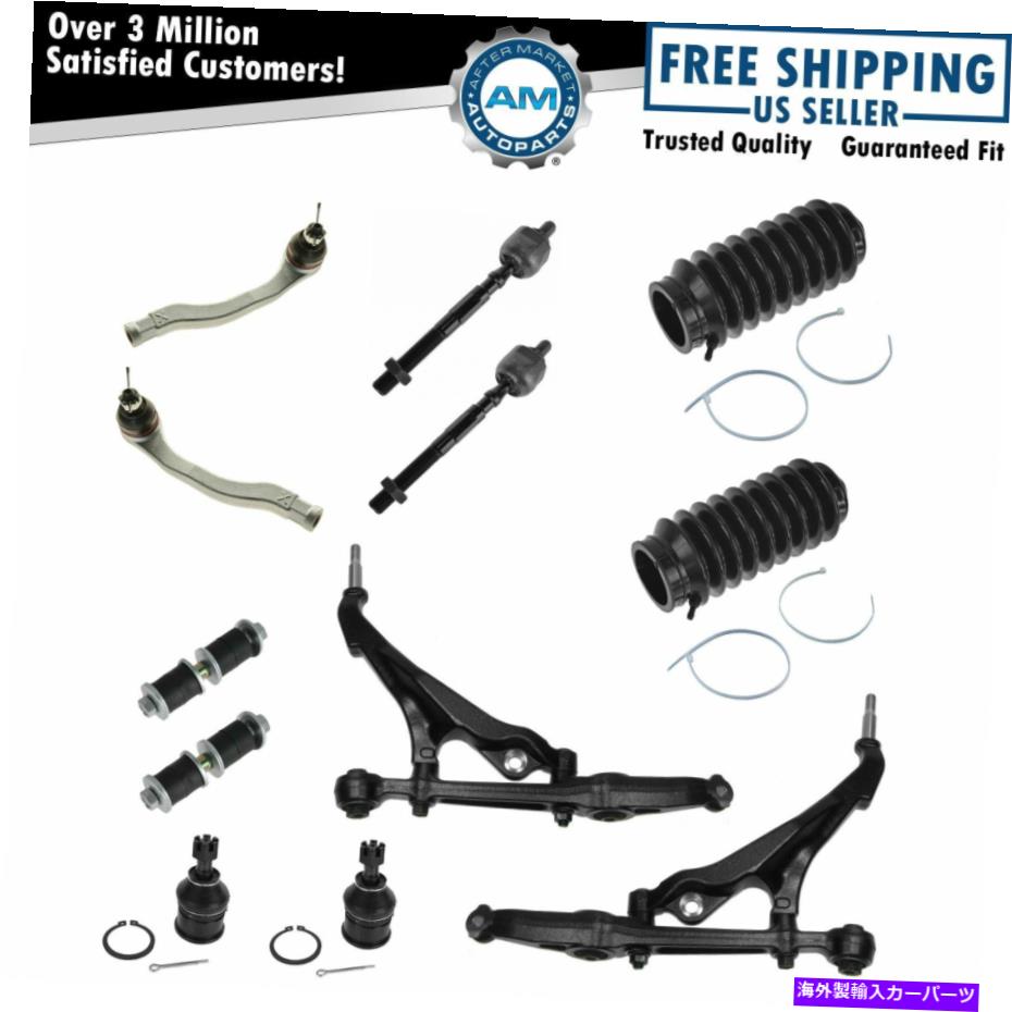 ボールジョイント コントロールアームボールジョイントタイロッドラックブーツスウェイバーリンクCivic Integra New用 Control Arm Ball Joint Tie Rod Rack Boot Sway Bar Link Set for Civic Integra New【並行輸入品】